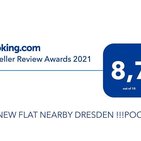 Apartamento B Our Guest At New Flat Nearby Dresden !!!Pool!!! Frauendorf  Exterior foto